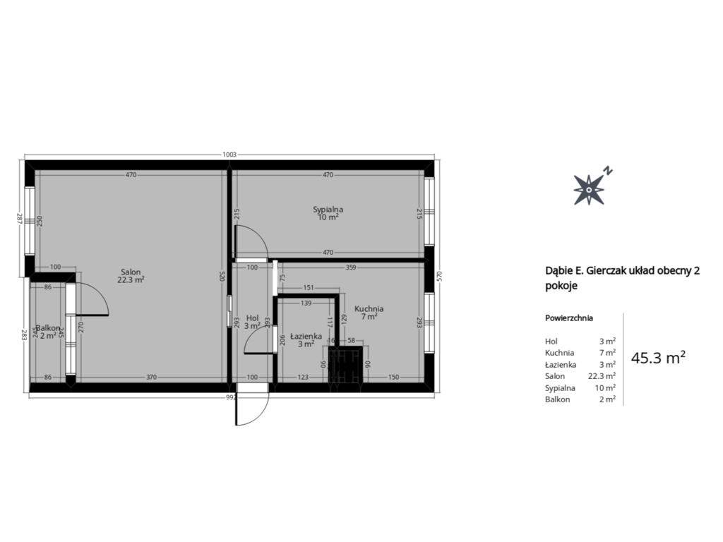 Mieszkanie Sprzedaż Szczecin Dąbie Emilii Gierczak