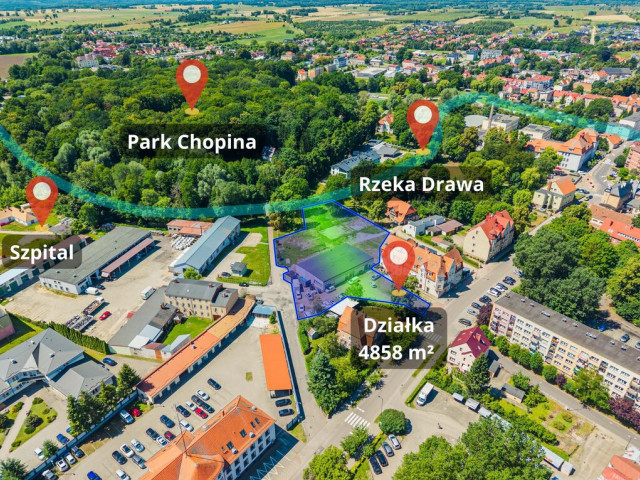 Działka Sprzedaż Drawsko Pomorskie Obrońców Westerplatte