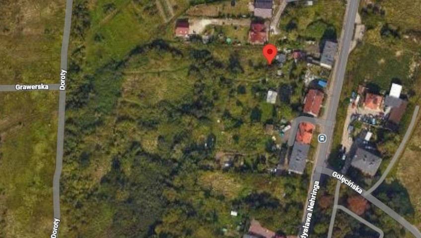 Działka Sprzedaż Szczecin Żelechowa Władysława Nehringa
