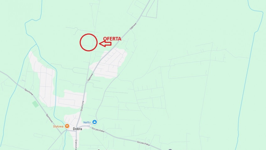 Działka Sprzedaż Dobra Graniczna